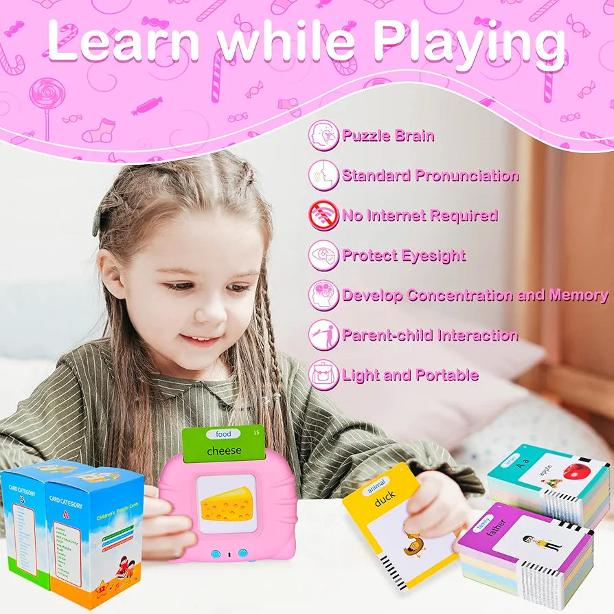 Talking Flash Cards Learning Toy for Kids