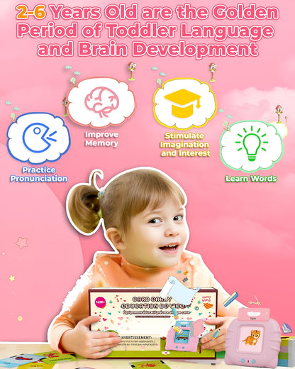 Talking Flash Cards Learning Toy for Kids